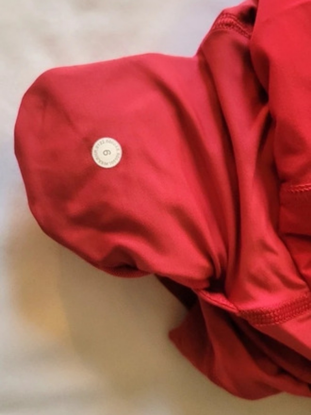 Lululemon Tennis Skirt Red - Size 6 - Picture 2 of 3